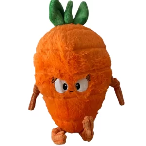 Pals For Paws - Carrot Durable Plush Dog Toy